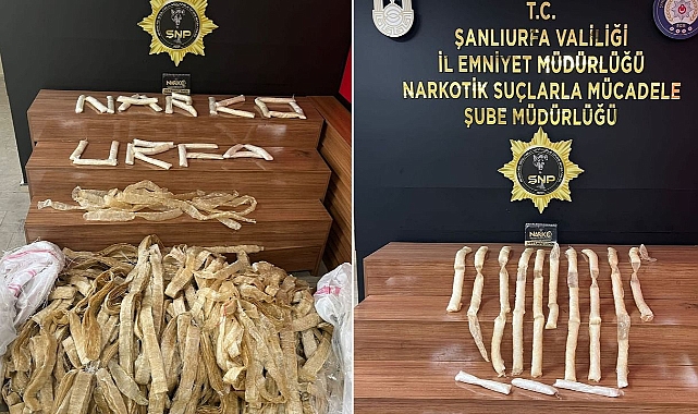 Şanlıurfa’da 6 kilogram ele geçirildi! 4 şüpheli gözaltında!