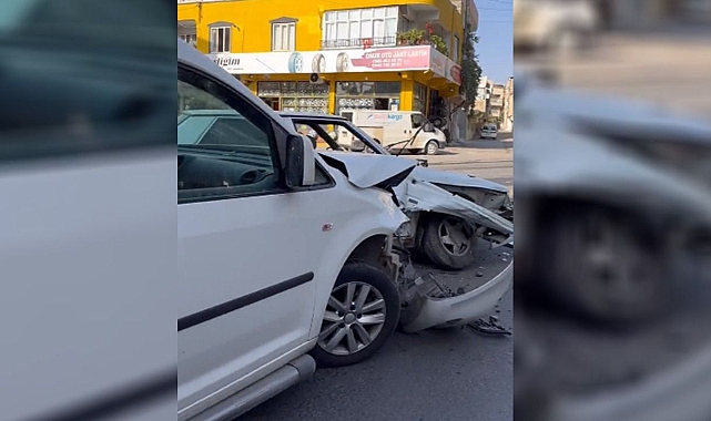 Şanlıurfa’da maddi hasarlı kaza! 2 yaralı
