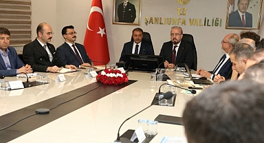 Şanlıurfa'daki TOKİ konutlarının enerji alt yapı çalışmaları değerlendirildi