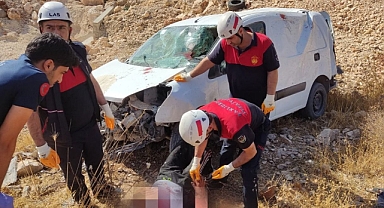 Şanlıurfa Kuzey Batı Çevre Yolunda kaza!