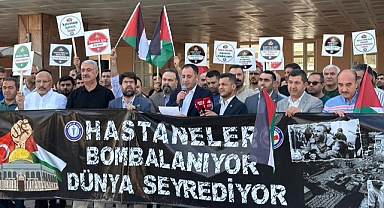 Şanlıurfa Sağlık-Sen Şubesi Filistine Destek