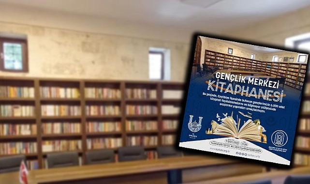 Urfa'da açılıyor! İçinde 6 bin 200 adet kitap olacak!