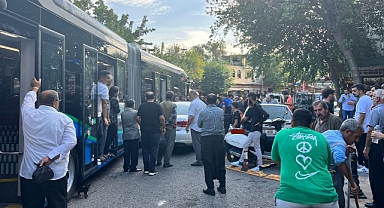 Urfa'da yanlış park edilen araçlar keşmekeşe neden oldu!