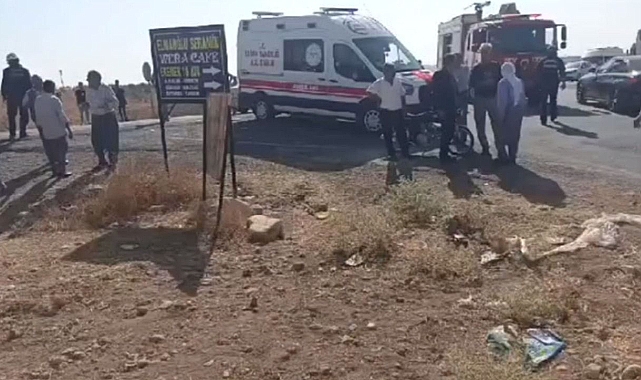 Urfa’nın ilçesinde kaza! Çok sayıda yaralı var!