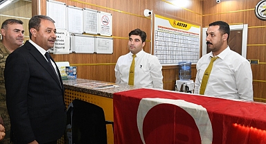 Vali Şıldak'tan Otogara Ziyaret