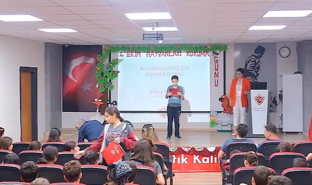 YSD Kolejinden 4 Eylül Hayvanları Koruma Gününe Özel Etkinlik