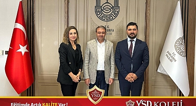 YSD Kolejinden Vali Beye önemli ziyaret