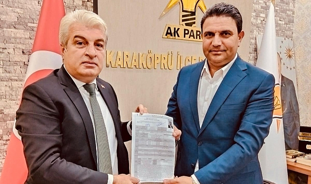 Abdullah Barut Karaköprü'den Belediye Başkan Aday Adayı Oldu