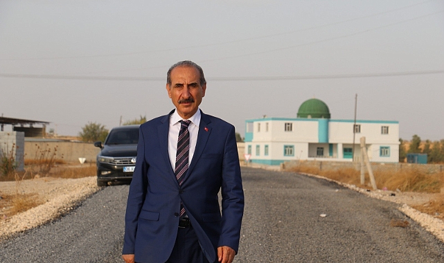 Akçakale Kırsalında 2 Mahalleyi Bağlayan Grup Yolu Asfaltlandı