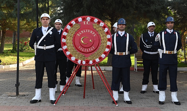 Atatürk 10 Kasım'da Şanlıurfa'da Törenlerle Anıldı