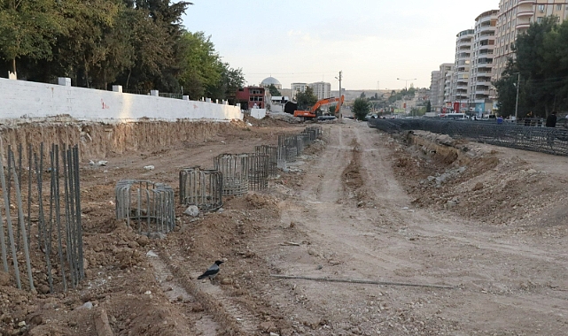 Balıkayağı Köprülü Kavşak Çalışması Devam Ediyor