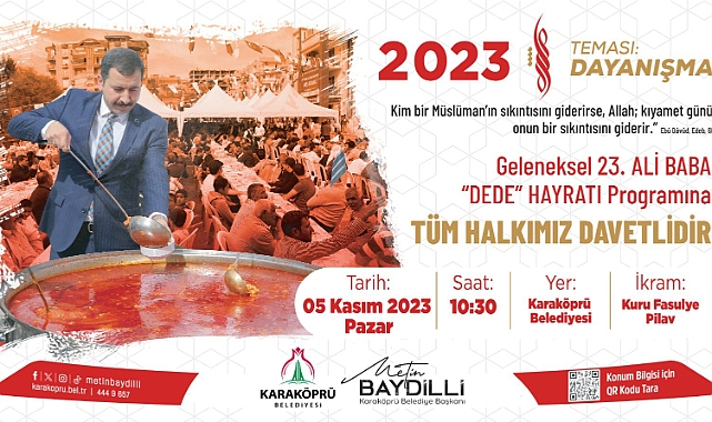 Başkan Baydilli'den Şazeli Ali Dede'nin Kabrine Ziyaret