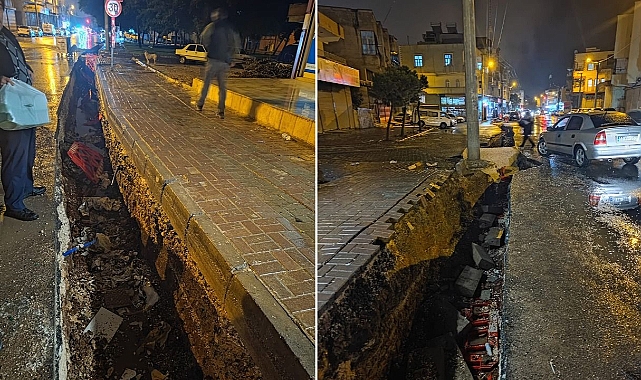 DEDAŞ, Urfa’daki mahallede hendek kazdı, bıraktı! Olan vatandaşa oldu!