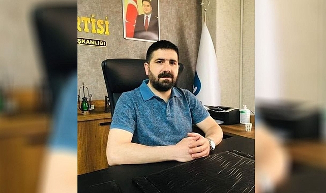 DEVA Partisi Viranşehir İlçe Başkanı istifa etti!