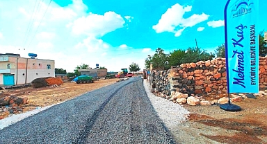 Eyyübiye’de Bir Mahalle Daha Yol Sevinci Yaşıyor