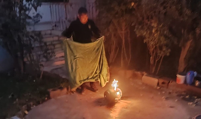 Faciaya ramak kaldı! Urfa’da piknik tüpü alev aldı!