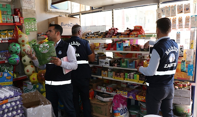Haliliye Zabıtasından Okul Çevresindeki Marketlere Sıkı Denetim