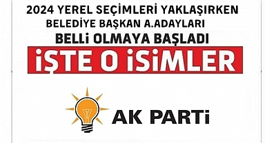 İşte AK Partinin Şanlıurfa'daki Belediye Başkan Aday Adayları Listesi