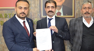 Murat Karaçizmeli Haliliye Başkanlığına Aday Adayı oldu