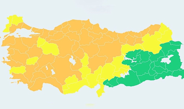 Rüzgar ve fırtınaya dikkat! 64 il için meteorolojik uyarı yapıldı!