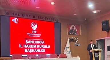 Şanlıurfa’da Hakem ve Gözlemcilere Epak eğitimi verildi