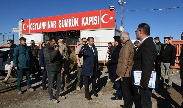 Şanlıurfa Valisi Şıldak, Resulayn’da incelemelerde bulundu!