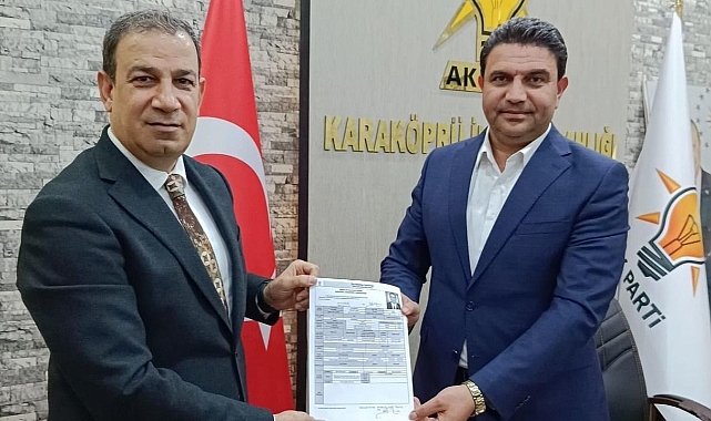 Siyasetin aktif ismi! Yavuz, Karaköprü için aday adayı oldu!