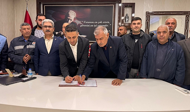 Suruç Belediyesi ile Belediye İş Sendikası arasında 3 yıllık toplu iş sözleşmesi imzalandı.