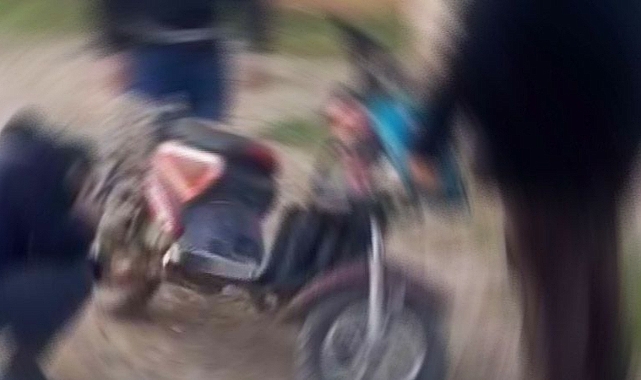 Urfa'da 2 şahıs park halindeki motosikleti çaldı!