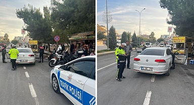 Urfa’da ekipler denetim yaptı! 5 araç trafikten men edildi!