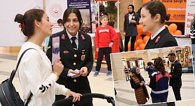 Urfa'da jandarma stant açtı! Vatandaşlara bilgilendirme yapıldı!
