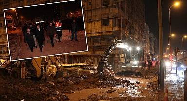 Urfa'da kollektör hattı zarar gördü! Bazı bina ve yollar boşaltıldı!