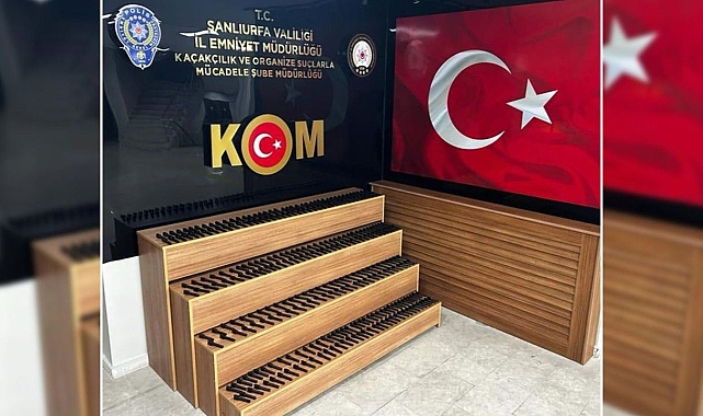 Urfa’da silah kaçakçılığı operasyonu: 1 gözaltı!