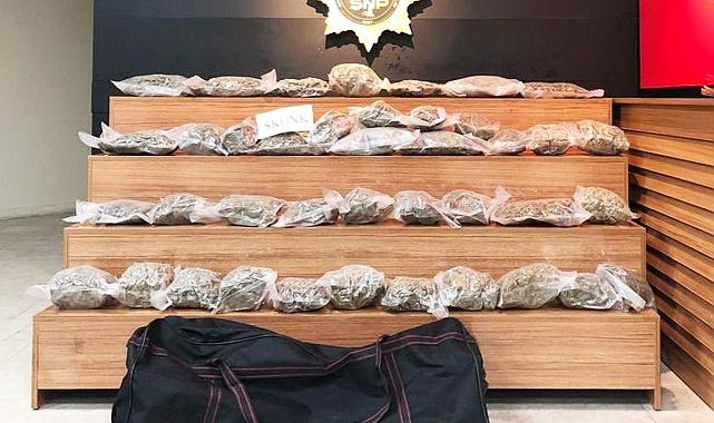 Urfa'da tam 32 kilo 550 gram ele geçirildi!