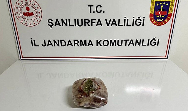 Urfa'da yolcu otobüsünde ele geçirildi! Bir şahıs gözaltına alındı!
