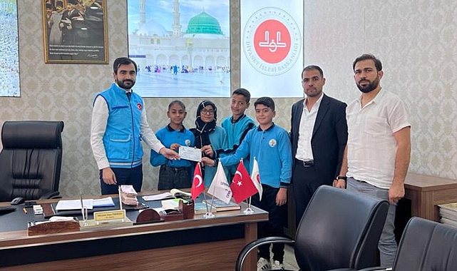 Urfa’daki öğrencilerden duygulandıran hareket!
