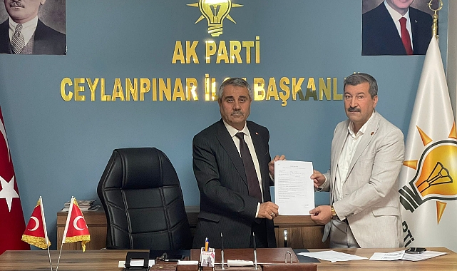 Veysi Aba Ceylanpınar'dan aday adayı oldu