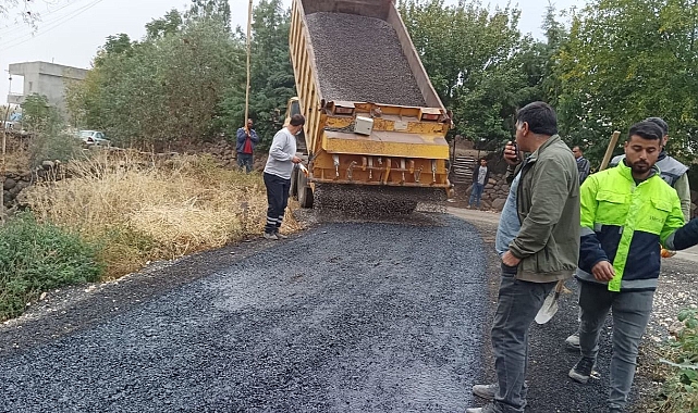Viranşehir Belediyesi üstyapı çalışmaları ile yolları iyileştiriyor!