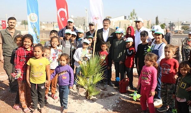 Viranşehir’de fidan dikimi gerçekleşti!