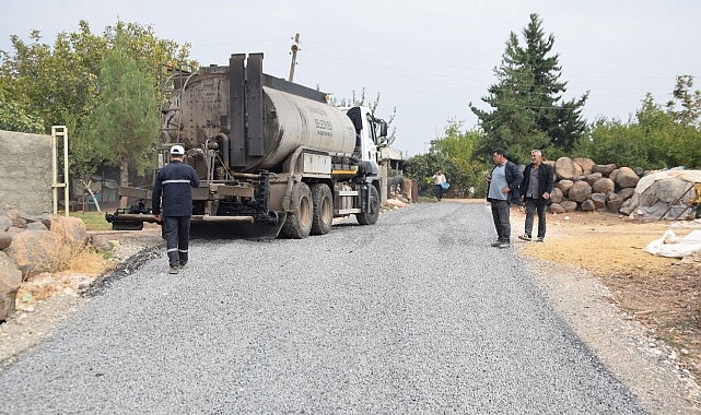 Viranşehir kırsalında stabilize yol çalışmaları aralıksız sürüyor