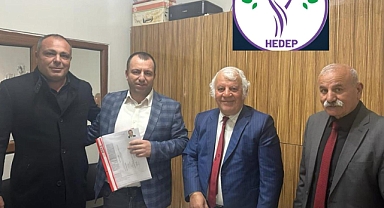 Abdullah Damar, HEDEP’ten adayı oldu.