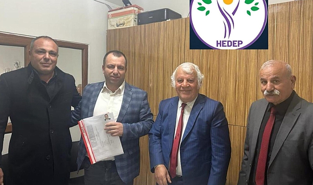 Abdullah Damar, HEDEP’ten adayı oldu.