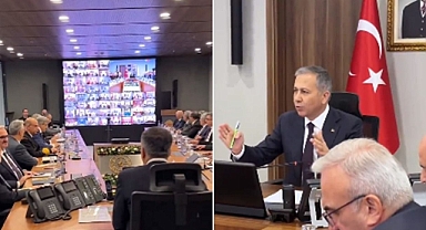 Bakan Yerlikaya 81 ilin valisiyle görüştü!