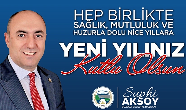 Başkan Aksoy’dan Yeni Yıl Mesajı