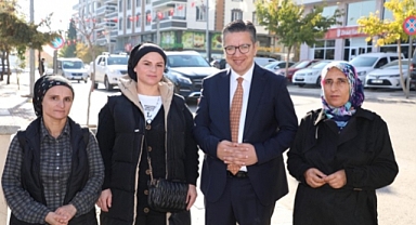 Başkan Albayrak mesaiye Halfeti'de vatandaşlarla başladı