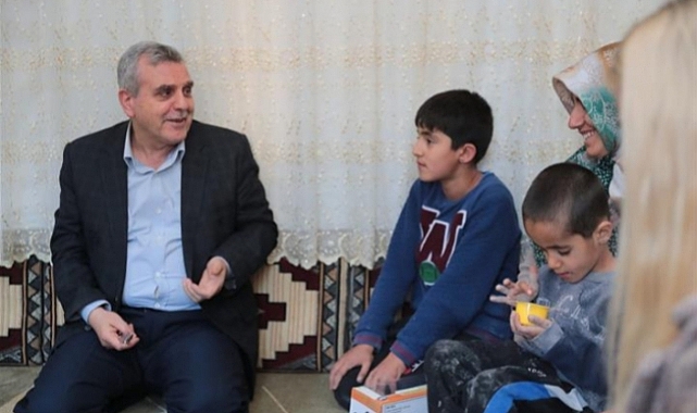 Başkan Beyazgül’den Bozova’da hane ziyaretleri