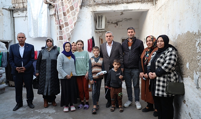 Başkan Beyazgül'den Suruç'ta Ev Ziyaretleri