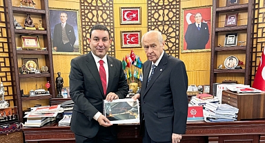 Başkan Özyavuz, Devlet Bahçeli ile görüştü