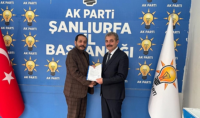 Cumali Reşiyanlıoğlu Eyyübiye Meclis üyesi Aday Adaylık başvurusunu yaptı