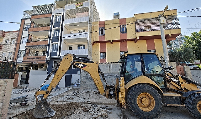 Eyyübiye’de Dokuz Mahallede Sokak Yenileme Çalışması